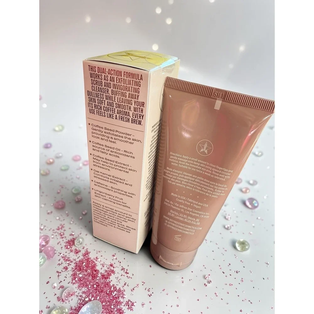 Jeffree Star Skincare - Coffee Grounded Face Scrub - *NIB*